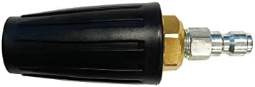 Simpson Cleaning 80143 3600 PSI Universal Turbo Pressure Washer Nozzle, 1/4-Inch Quick Connect, Hot- or Cold-Water Use, Black by Unknown