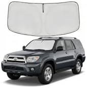 Windshield Sun Shade for Toyota 4Runner 2003-2009 Sunshade Front Window Shade Custom Fit 4Runner Accessories Sun Visor Foldable Shade Blocks UV Rays Accessories by AuyNeas