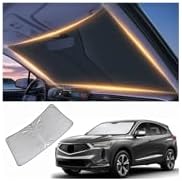 Windshield Sun Shade for Acura RDX Front Window Shades Cover for 2019-2024 2025 2026 RDX Windshield Sun Visor Protector Car Accessories by LZYYQX