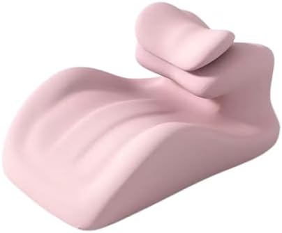 Orthopedic Memory Foam Wedge Pillow and Positioning-Waterproof Soft Velvet Coat Ergonomic Back, Hip and Waist Support-Provide Intimate deep Support Gift for his Wife. (Pink) by Unknown
