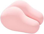 Wedge-Shaped Support Pillow for Lifting Legs and Knees, Memory Foam Intimate Pillow for Adults, Unique Hip-Shaped Cushion to Relieve Back Pressure-Detachable and Washable Coat.（Pink） by Unknown