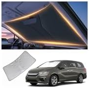 Windshield Sun Shade for Honda Odyssey Front Window Shades Cover for 2011-2024 2025 2026 Odyssey Windshield Sun Visor Protector Car Accessories by LZYYQX