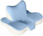 Luxurious Memory Cotton Lovers Pillow with ergonomics is an Ideal Choice for Reading, Waist Protection, deep Support for Intimate Posture and Prevention of gastroesophageal Reflux.，Blue by Unknown