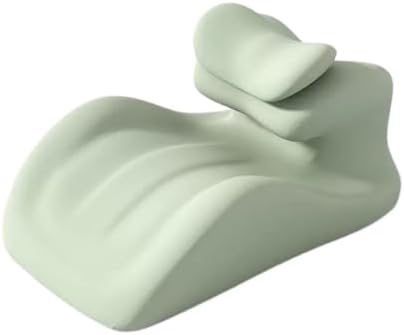 Orthopedic Memory Foam Wedge Pillow and Positioning-Waterproof Soft Velvet Coat Ergonomic Back, Hip and Waist Support-Provide Intimate deep Support Gift for his Wife. (Green) by Unknown