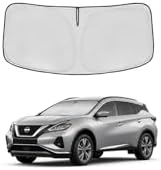 Windshield Sun Shade for Nissan Murano 2025 2026 Sunshade Front Window Shade Custom Fit Murano Accessories Sun Visor Foldable Shade Blocks UV Rays Accessories by AuyNeas