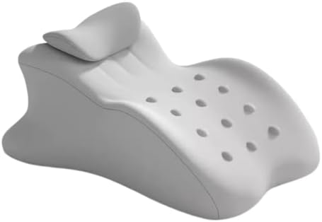 Ergonomic Wedge Pillow for Couples,Memory Foam Intimacy Pillow for Sleeping & Reading,Multi-Angle Support for Back Pain Relief, Prone Sleeping & Sitting Up,Breathable Cover (Light Grey) by Unknown