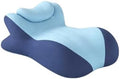 Wedge Pillow for Intimacy & Couples – Ergonomic Memory Foam for Bed, Support for Back Pain, Prone Sleeping & Reading – Breathable, Washable Cover, Blue by Unknown