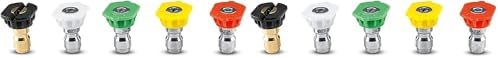 Kärcher - Universal 15° Spray Nozzle - For Gas Power Pressure Washers - 4000 PSI - Quick-Connect (Pack of 2) by Unknown