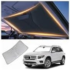 Windshield Sun Shade for Mercedes-Benz GLB Front Window Shades Cover for 2010-2024 2025 2026 GLB Windshield Sun Visor Protector Car Accessories by LZYYQX