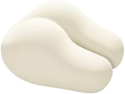 Wedge-Shaped Support Pillow for Lifting Legs and Knees, Memory Foam Intimate Pillow for Adults, Unique Hip-Shaped Cushion to Relieve Back Pressure-Detachable and Washable Coat.（Beige） by Unknown
