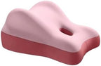Adult Memory Cotton Ergonomic Wedge Prone Pillow, Bed Pillow, Relieve Back, Neck and Leg Pain, Suitable for Massage, Reading, Intimate Couples with Detachable Washable Pillowcase (Pink). by Unknown