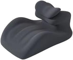 Orthopedic Memory Foam Wedge Pillow and Positioning-Waterproof Soft Velvet Coat Ergonomic Back, Hip and Waist Support-Provide Intimate deep Support Gift for his Wife. (Black) by Unknown