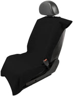 Seat Armour Black Car Seat Towel Cover – Soft, Machine Washable & Absorbent Seat Protector – Quick Install, Multipurpose Vehicle Seat Cover for Workout, Beach, Travel – Universal Fit - Image 2