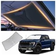 Windshield Sun Shade for Ford F150 Front Window Shades Cover for 2009-2024 2025 2026 F150 Windshield Sun Visor Protector Car Accessories by LZYYQX