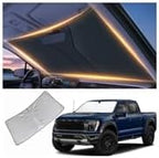 Windshield Sun Shade for Ford F150 Front Window Shades Cover for 2009-2024 2025 2026 F150 Windshield Sun Visor Protector Car Accessories by LZYYQX