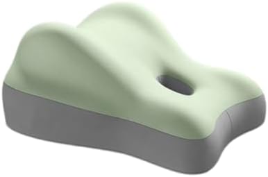 Bed Pillow for Lying on Your Back in Bed, Adult Memory Foam Pillow Reading Pillow for Back Support, Acid Reflux, for Sleeping, Raising Legs and snoring.（Green） by Unknown