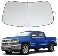 Foldable Front Windshield Sunshade fit for Chevrolet Silverado 2014-2019 by GZSH