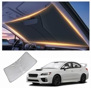 Windshield Sun Shade for Subaru Impreza Front Window Shades Cover for 2010-2025 2026 Impreza Windshield Sun Visor Protector Car Accessories by LZYYQX
