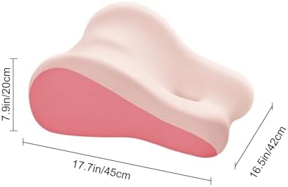 Ergonomic Memory Foam Wedge Cushion,Couples Butt Cushion Hip Intimacy Pillow Memory Foam,Multi Position Pillow Ergonomic Leg Wedge for Bedroom Relaxation Post-Surgery Recovery (Pink) - Image 2