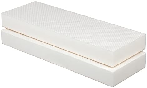 1.2" Extra Thick Garage Wall Protector 2 Pack - Self-Adhesive Car Door Protector Foam Bumper Guards for Garage Walls, Parking Aid to Prevent Dings & Scratches, Concrete Drywall Friendly, White by GameXcel