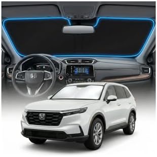 for Honda CRV Sun Shade Windshield Cover - Custom Fit CR-V Accessories 2023-2025 2026 Sunshade Foldable UV Protection & Heat Shield Sun Visor Accessories by Unknown