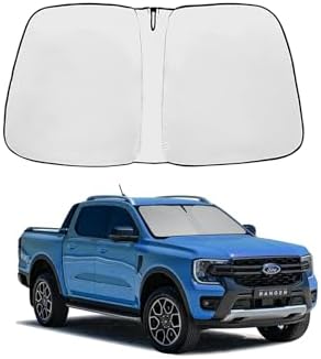 Foldable Front Windshield Sun Shade fit for Ford Ranger 2019-2026 by GZSH