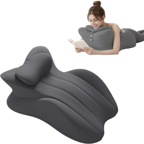 Sex Toys Couple Pillow for Intimacy, 27° Sex Pillowcase Wedge Pillow- Gray by Unknown