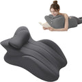 Sex Toys Couple Pillow for Intimacy, 27° Sex Pillowcase Wedge Pillow- Gray by Unknown