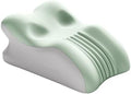 Memory Foam Ergonomic Wedge Pillow, Reading Pillow in Bed, Prone Sleeping Pillow, Ergonomic Support for Back Pain, Acid Reflux and Sitting up, Ideal Choice for Massage. (Green) by Unknown