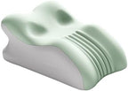 Memory Foam Ergonomic Wedge Pillow, Reading Pillow in Bed, Prone Sleeping Pillow, Ergonomic Support for Back Pain, Acid Reflux and Sitting up, Ideal Choice for Massage. (Green) by Unknown
