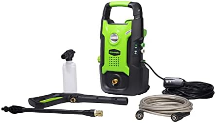 Greenworks 1500 PSI 1.2 GPM Pressure Washer (Upright Hand-Carry) PWMA Certified by Unknown