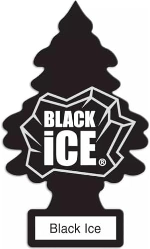 Little-Trees Black Ice Little Tree Air Freshener- 24 Pack by LITTLETREES