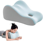 2026 New Memory Foam Prone Sleeping Pillow, Comfortable Leg Support Pillow for Playing on Your Phone, Stress Relief Cushion, Fertility aid Pillow Maternity Wedge Pillow for Pregnancy by Unknown