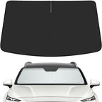 Car Windshield Sun Shade for Hyundai 2019-2023 Santa Fe Accessories (OEM Design) Reflective Foldable Heat Insulation Sunshade for Ultimate Protection by Unknown