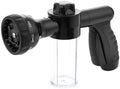 Car Wash Foam Gun, High Pressure Vehicle Wash Soap Sprayer with 8 Adjustable Watering Patterns, Automotive Hose Nozzle Foam Blaster, Universal for Automobile RV Truck (Black) by Ywdiml