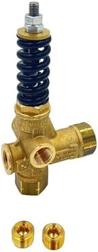 Annovi Reverberi VRT3-310A Unloader, Black Spring, 4500 PSI, 10.5 GPM, No Adjustment Knob, Brass - Image 5