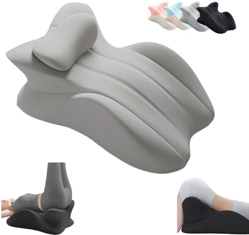 Sweet Spot Pillow for Couples, 27 Degree Couples Pillow for All Postures Wedge Pillow, Multi-Position Support for Sitting & Lying,Support Anti-Slip Waterproof Cover with Replaceable Design (Gray) by Unknown