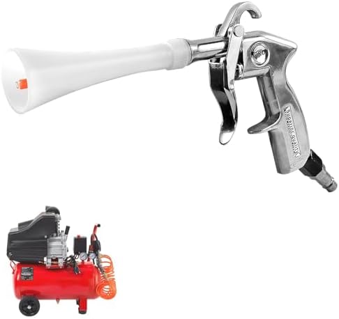 QZQUFJ Air Compressor for Car Detailing Detailing Tool, High Pressure Air Gun Dry Cleaning Tool Kit, Air Gun, Car Clean Gun, Cleaning Gun, for Car Dry Cleaning by Unknown