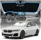 for BMW 5 Series Sun Shade Windshield Cover - Custom Fit 5 Series Accessories 2011-2025 2026 Sunshade Foldable UV Protection & Heat Shield Sun Visor Accessories by Unknown