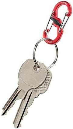 Nite Ize S-Biner MicroLock Aluminum, Locking Keychain Carabiner, 5 Pack, Assorted Colors - Image 3
