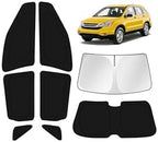 KUST Car Window Shades for Honda CR-V 2007-2011 Windshield Sun Shade Side Window Cover UV Block Privacy Protection Accessories for Camping Blackout Rear Back Full Set 8PCS by KUST