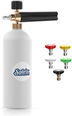 Foam Cannon for Pressure Washer - Adjustable Snow Foam Lance by Spirix