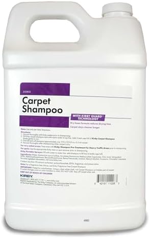 Kirby Carpet Shampoo, 1 Gallon – Lavender Scent, Deep Cleaning Solution for Home & Pet Stains - Image 3