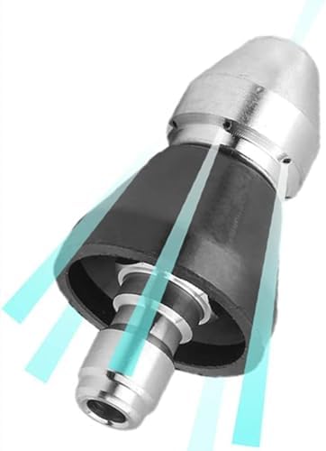 MIZORLIE Pressure Washer Sewer Jetter Nozzle with Stainless Steel - Image 7
