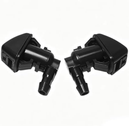 Front Windshield Washer Nozzle Kit fit for 2008 2009 2010 Ford Super Duty F-250 F-350 F-450 F-550 Replaces # 7C3Z-17603-A 7C3Z-17K605-A Wiper Fluid Washer Nozzle Spray Jet - Image 7