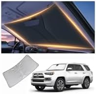 Windshield Sun Shade for Toyota 4Runner Front Window Shades Cover for 2010-2024 2025 2026 4Runner Windshield Sun Visor Protector Car Accessories by LZYYQX