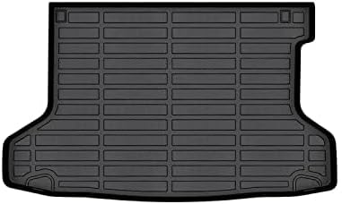 Cartist Cargo Liner Custom Fit for HR-V HRV 2016-2022 (Only AWD Models) All Weather Rear Trunk Mat High Side Waterproof Black TPE by cartist