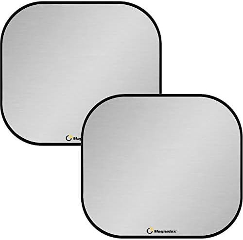 Magnelex Windshield Sun Shade - Reflective Fabric Blocks Sun and Keeps Your Vehicle Cool, Foldable Sun Shield for Car Sunshade - Image 2