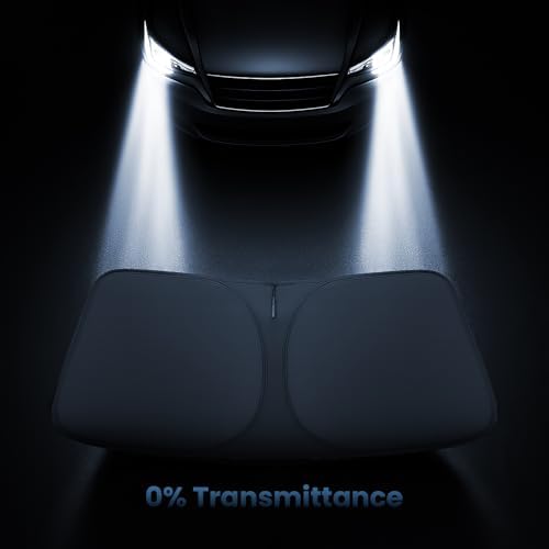 Magnelex Windshield Sun Shade for Chevrolet Equinox 2018-2023, 2024, 2025, 2026, Foldable Car Window Sunshade, Heat & UV Visor Cover, Reflective Front Shades Accessories - Image 4