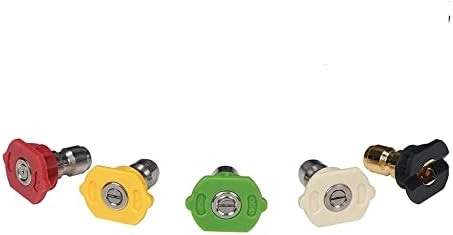 Simpson 3600 PSI 1/4" Quick Connect Pressure Washer Nozzle Set, 5-Pk, 80145 by Unknown